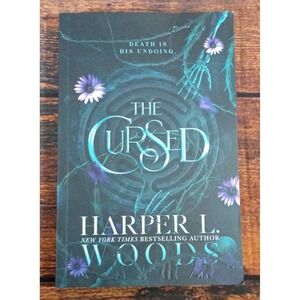 The Cursed Harper L Woods Coven Series Book 2 Paperback Purple Sprayed Edges